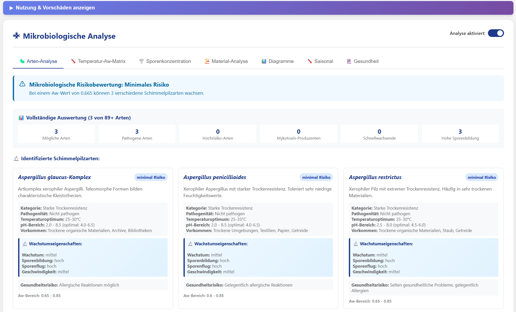 Taupunkt DELUXE Software Screenshots